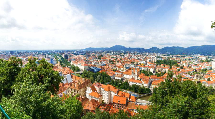 Unsere Autovermietung bietet eine vielfältige Auswahl an Fahrzeugen in Graz.